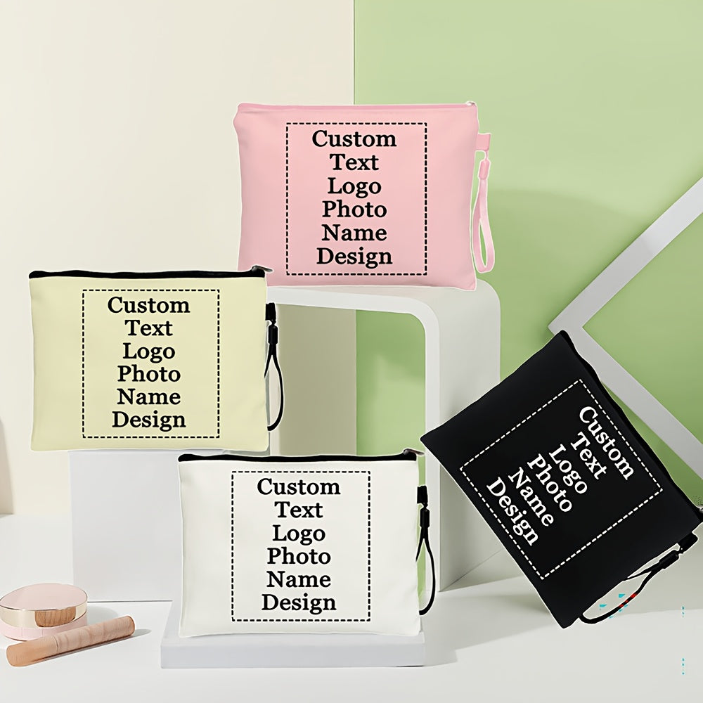 Corporate Custom Custom Logo/Picture/Name Makeup Organizer Bag Cosmetic And Toiletry Bags – Corporate – image 1