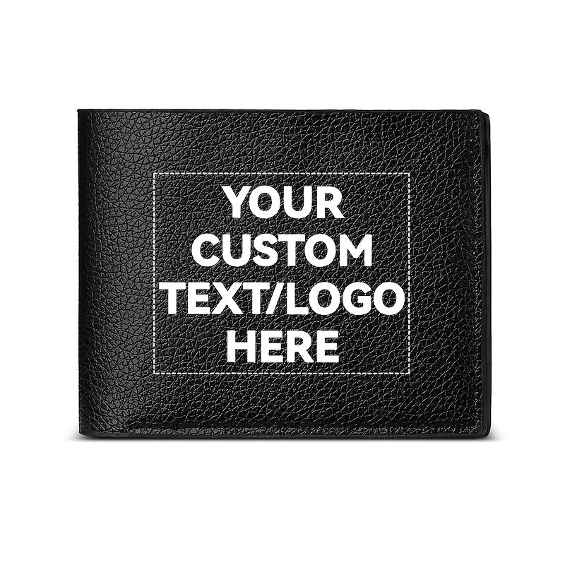 Logo-Ready Branded Bag – Custom Photo/Text/Logo Wallet - Name/Logo/Photo Printing Coin – image 1