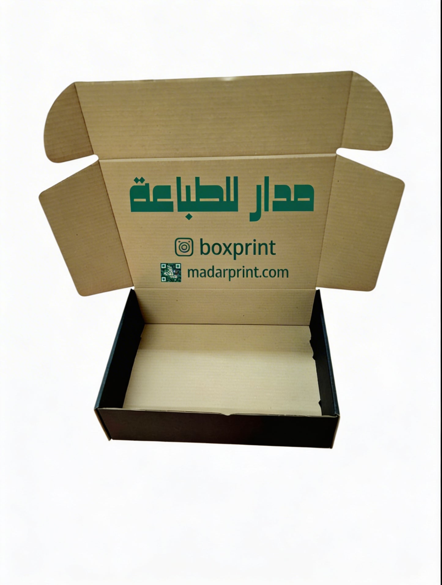 black mailer box,shipping box 35×25×10 cm carton box, 1 color printable
