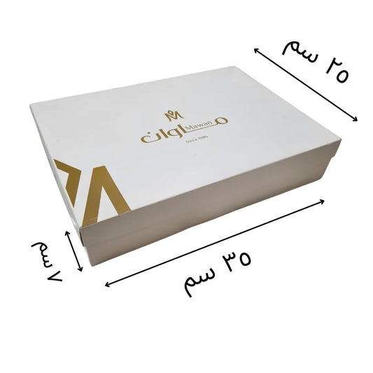 custom printed 35×25×7 cm cloth box, paper board custom printed 35×25×7 cm cloth box, paper board مطبعة مدار Madar Print