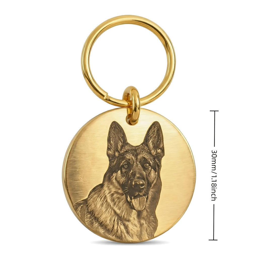 Personalized Pet ID Tag with Custom Logo or Design - image 2
