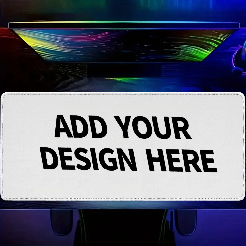 Custom-Printed Business Stationery – 1 Dual-purpose Office and Gaming Rubber-base Mouse Pad, Supports – image 4