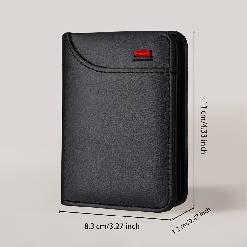 Brand-Forward Custom Men's Wallet, PU Leather Men's Wallet in Multiple Colors, Card Holder, – Marketing – image 2