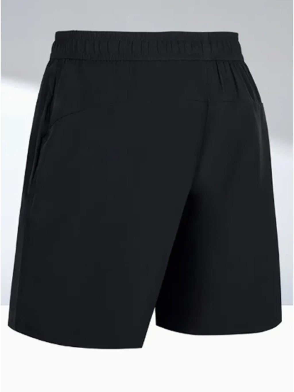 Signature Men's Casual Quick-Dry Sports Shorts with Photo and Logo Pattern, – Custom – image 2