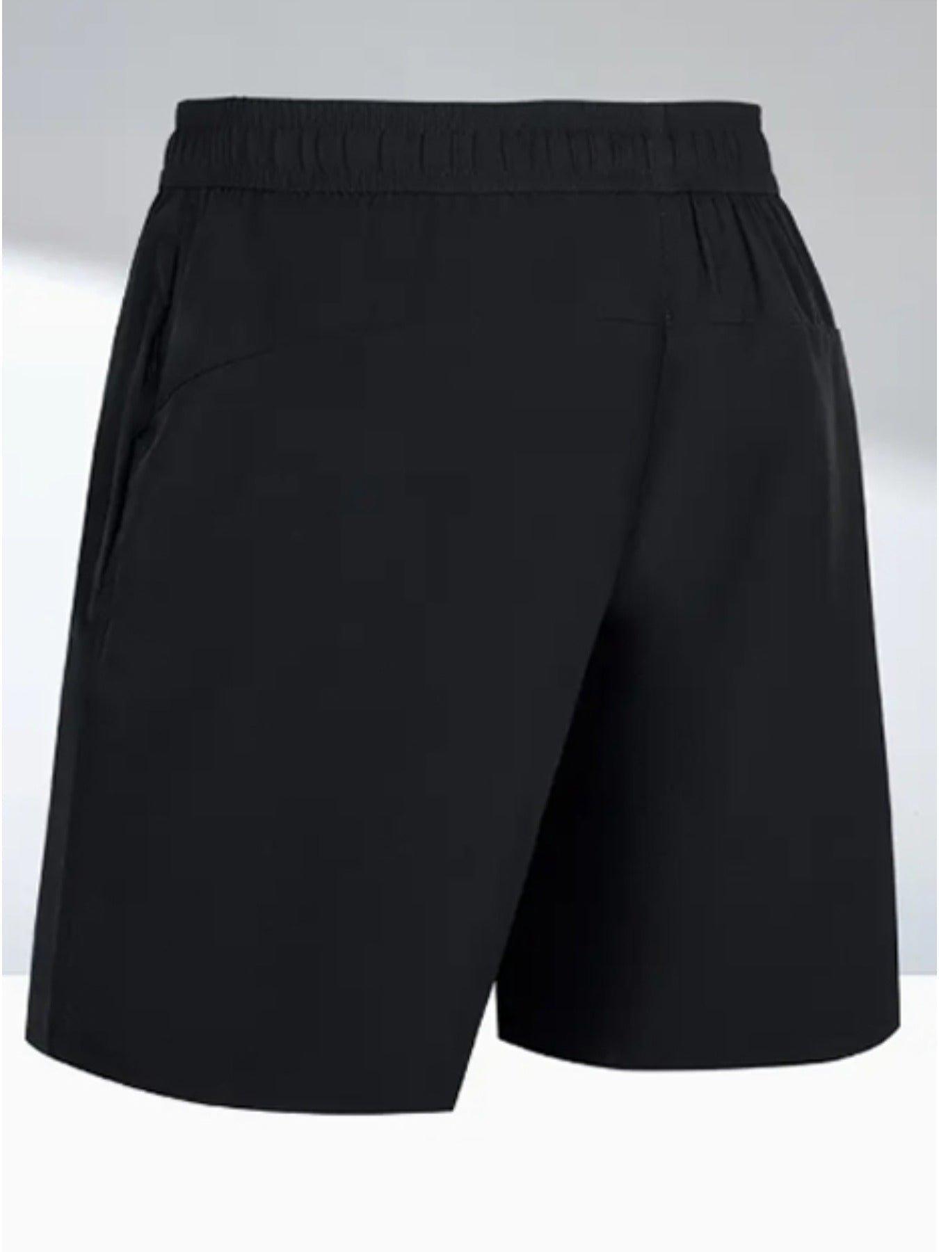 Signature Men's Casual Quick-Dry Sports Shorts with Photo and Logo Pattern, – Custom – image 2