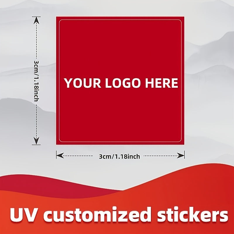Custom Size 3D Golden Foil Crystal Transfer Stickers, Logo Photo Text, Glossy | Photo-Printed Event – image 2