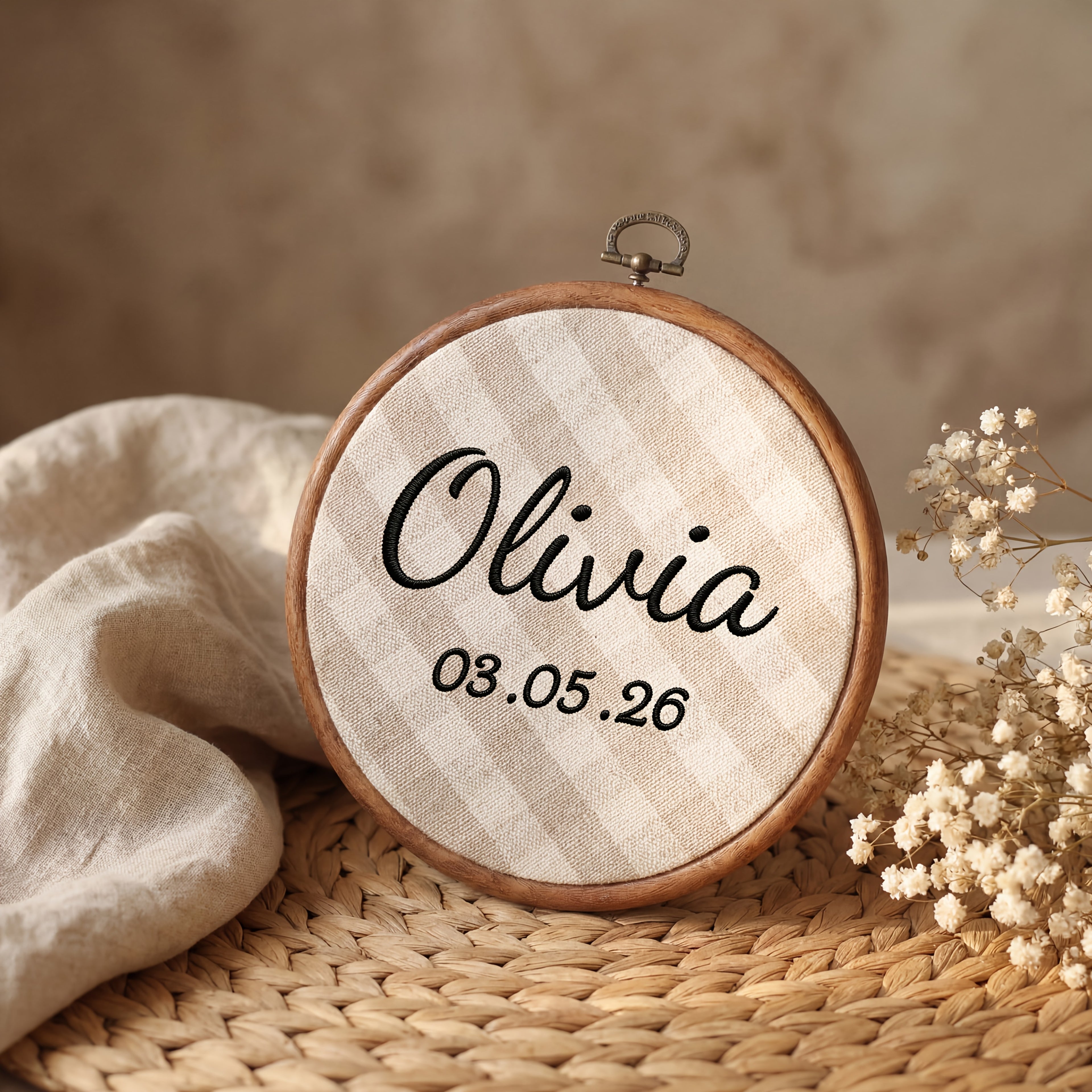 Design-Your-Own Embroidery Hoop with Custom Logo or Design - image 4