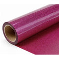 heat-transfer vinyl, fuchsia glitter fabrics — product image 1
