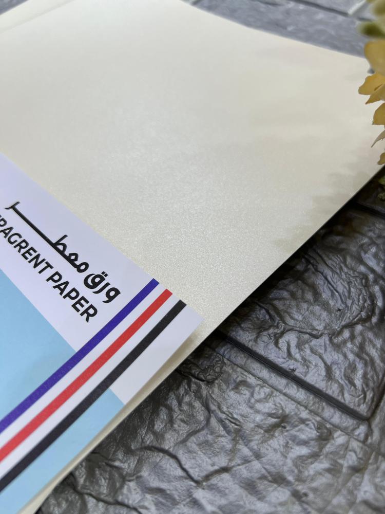 Beige scented paper, 180 grams, 50 sheets, SYF A4 size — product image 2