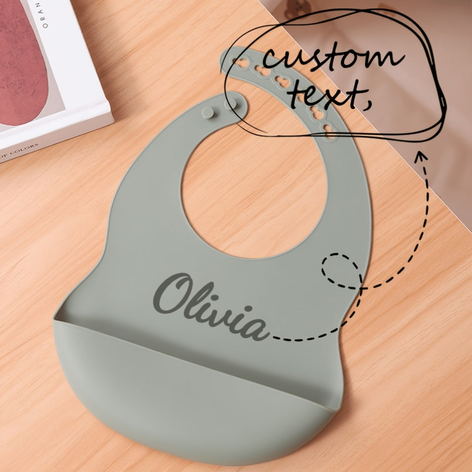 Custom-Printed Baby Bib with Custom Logo or Design - image 3