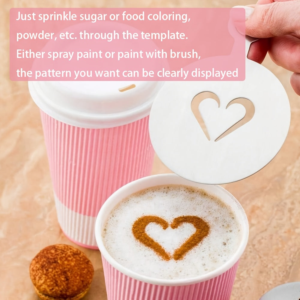 Design-Your-Own Coffee Art Stencil with Custom Logo or Design - image 3