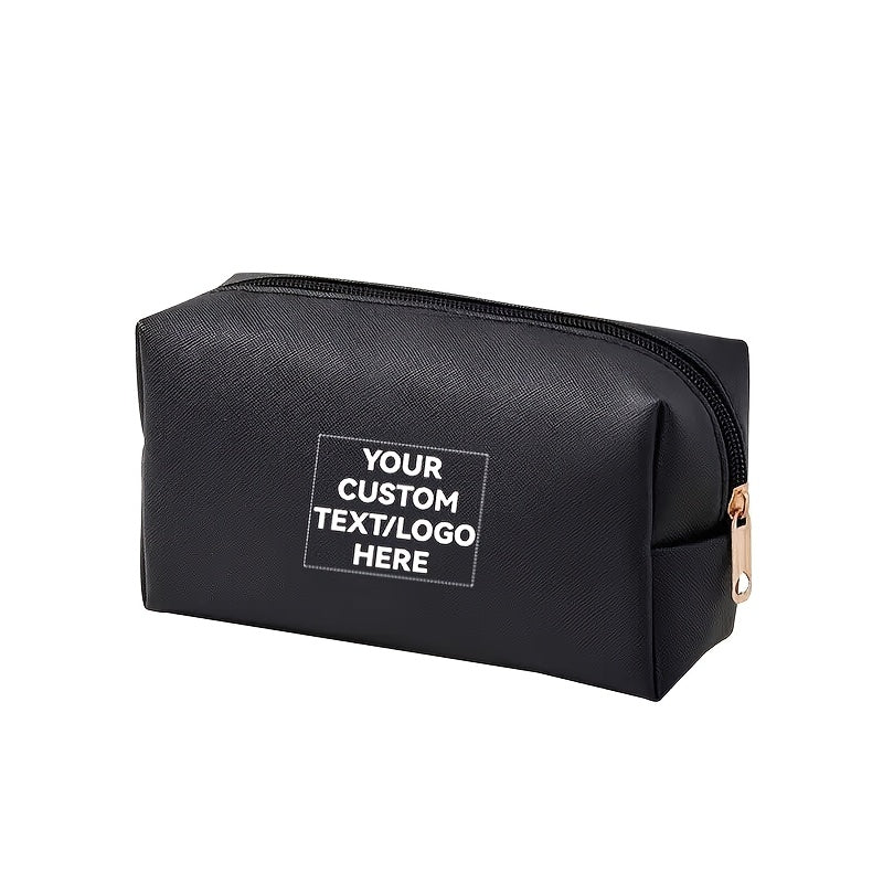 Signature Custom Women's Makeup Bag, New Fashionable Simple Women's Makeup Bag, Large – Event – image 3