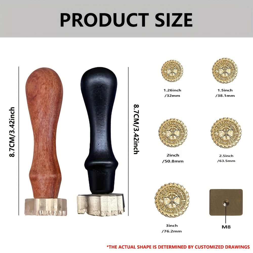 Design-Your-Own Pottery Stamp with Custom Logo or Design - image 2