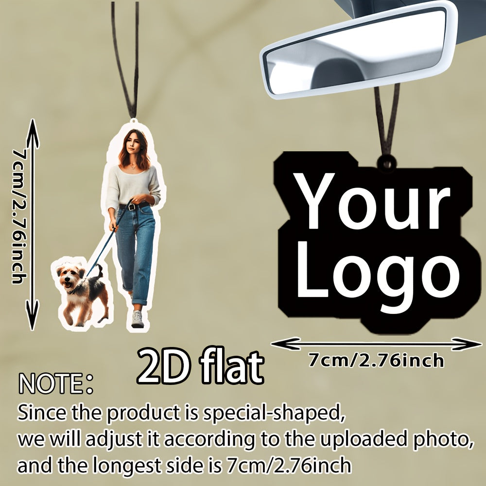 Personalized Hanging Air Freshener with Custom Logo or Design - image 2