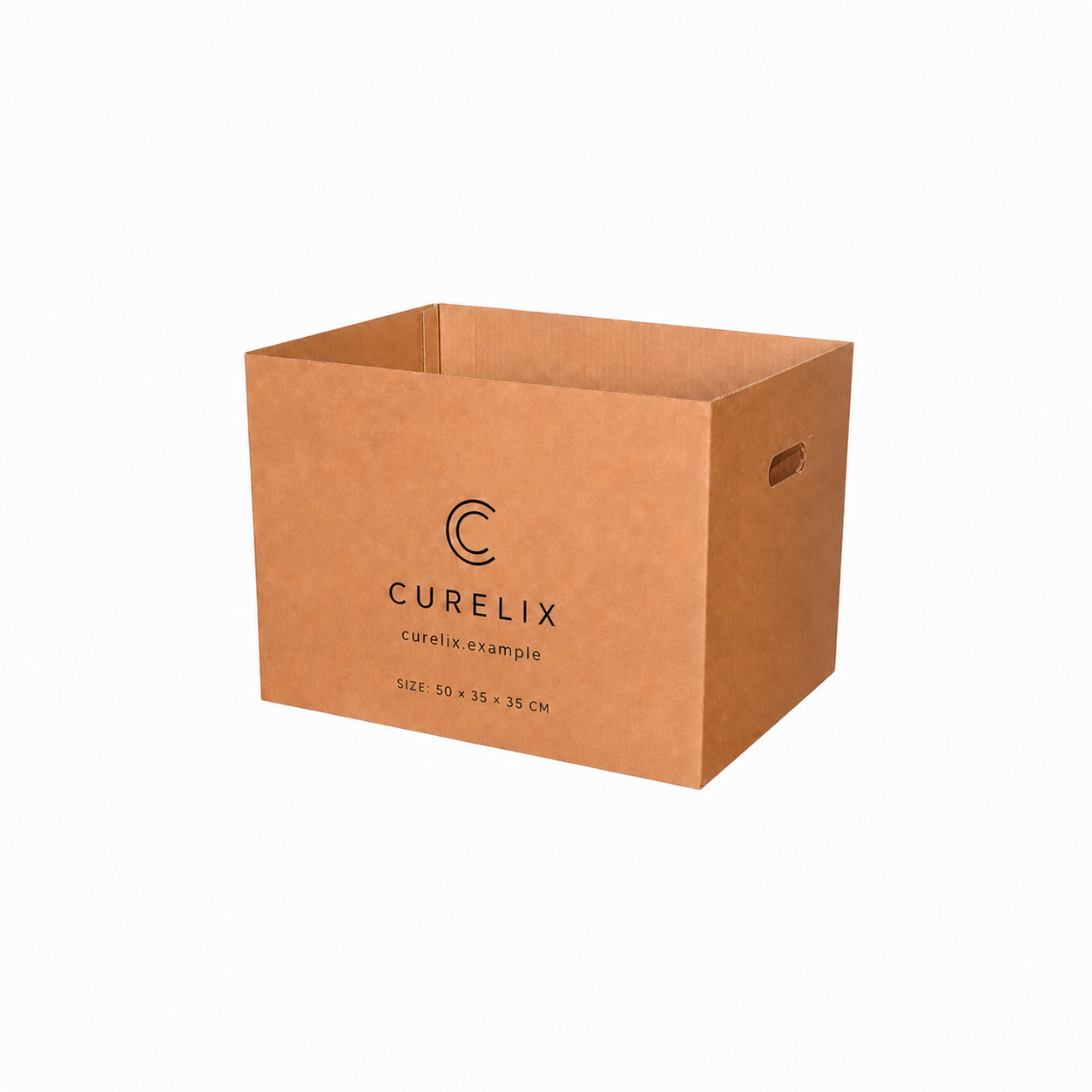Open-Top Shipping Carton — 50 × 35 × 35 cm