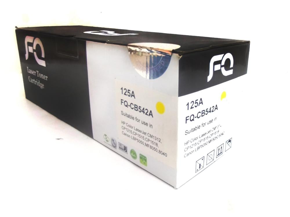 Compatible laser printer toner FQ 125A yellow, high quality — product image 1