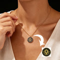 Corporate Custom [] Stainless Steel Golden Custom Color Logo Pattern Necklace, Private Custom – Corporate – image 1