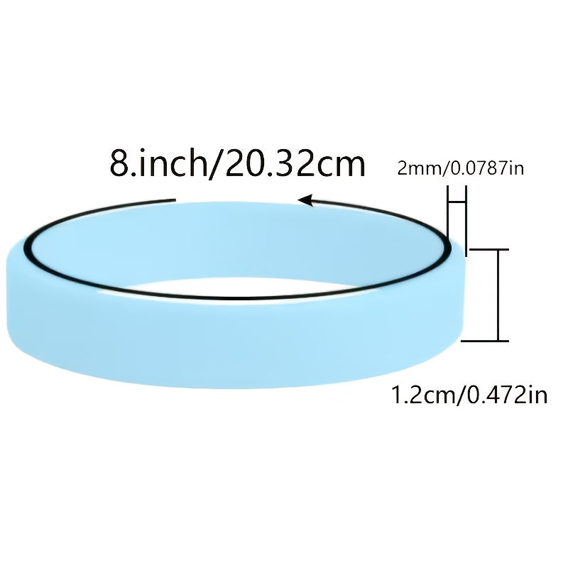 Custom-Branded Silicone Bracelet with Custom Logo or Design - image 2