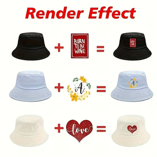 Bucket Hats with Text, Images, and Logos, Suitable for Both Men and Women. | Made-to-Order Specialized Promotional – image 2