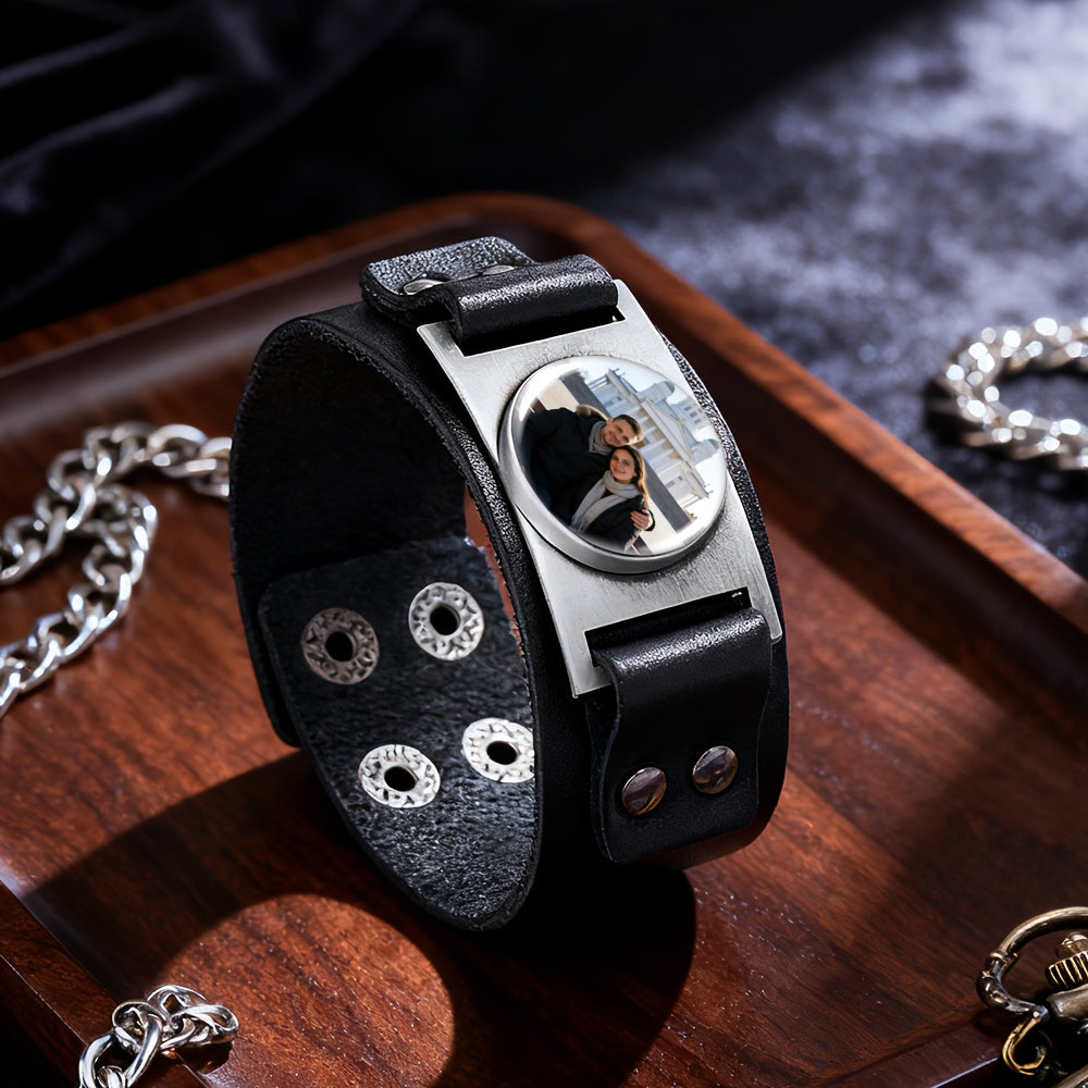 Custom-Printed Mens Bracelet with Custom Logo or Design - image 3