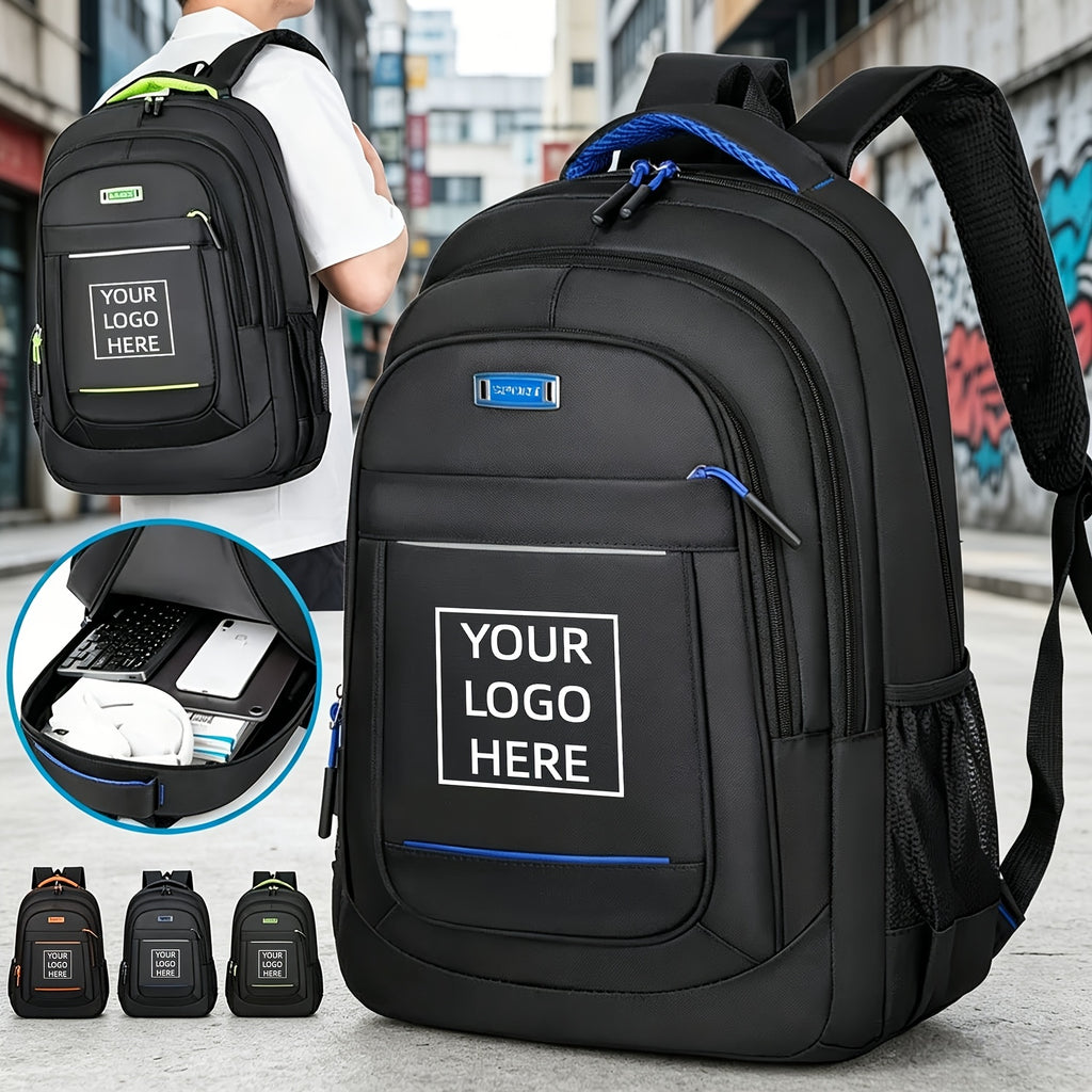Corporate Custom A Casual Backpack with NAME/LOGO/PHOTO Options, Available in Multiple Colors. – Corporate – image 1