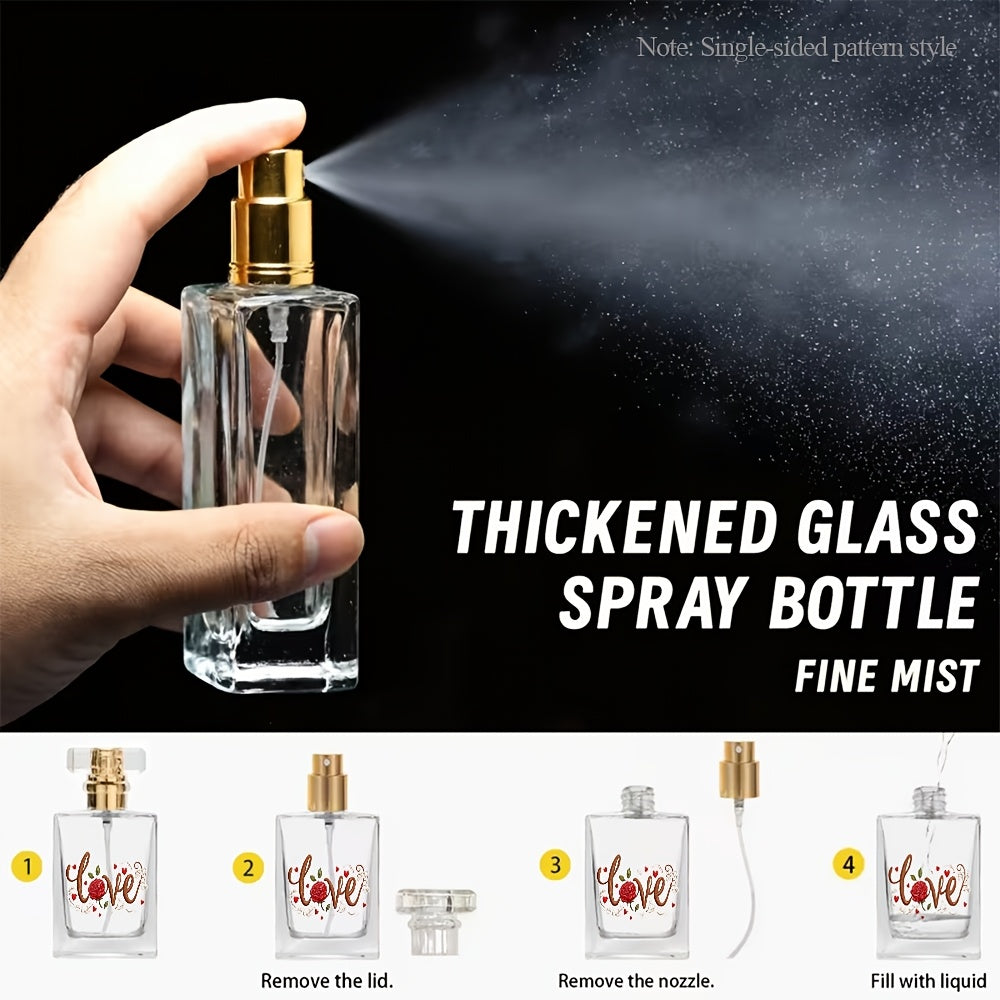 Corporate Custom Custom 50Ml Perfume Bottle, Photo, Text, Name Personalization, Glass Perfume – Client – image 2
