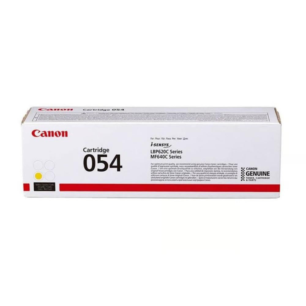 Canon 054 Yellow Laser Toner Compatible with MF640C / LBP620C Models — product image 1