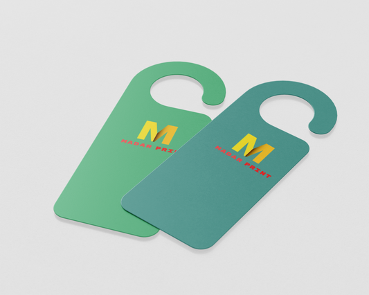 paper door Hanger 24×10 cm customizable