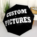 Photo/Text Umbrella Custom with Your Own Picture & Text - Automatic Folding | Photo-Printed Specialized Promotional – image 1