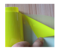 Fluorescent yellow reflective heat-transfer vinyl for clothing — product image 1