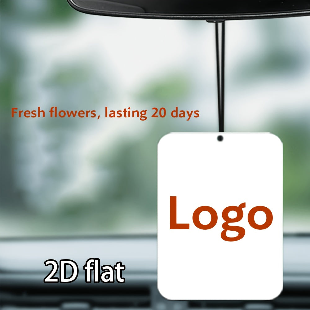 Personalized Hanging Air Freshener with Custom Logo or Design - image 4