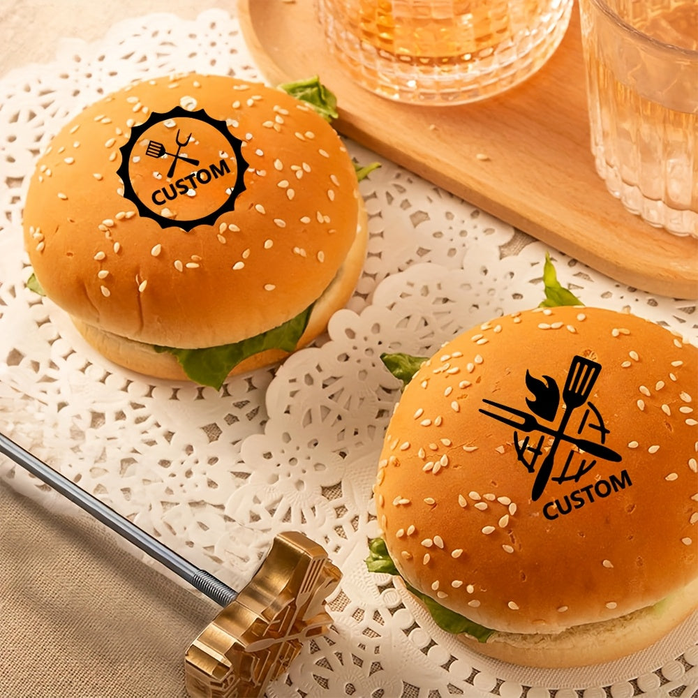 Custom-Printed Wood Branding Iron with Custom Logo or Design - image 4