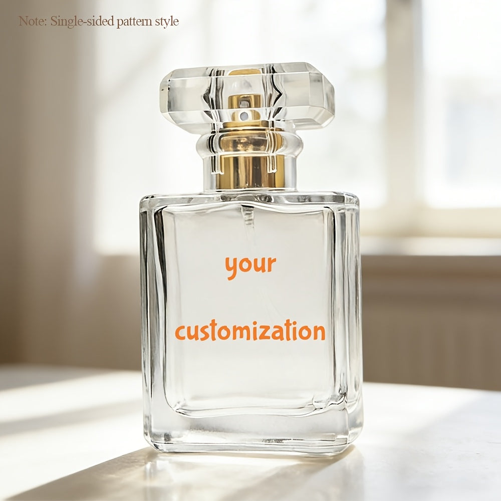Corporate Custom Custom 50Ml Perfume Bottle, Photo, Text, Name Personalization, Glass Perfume – Client – image 3