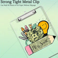 Custom-Printed Acrylic Clipboard with Custom Logo or Design - image 1