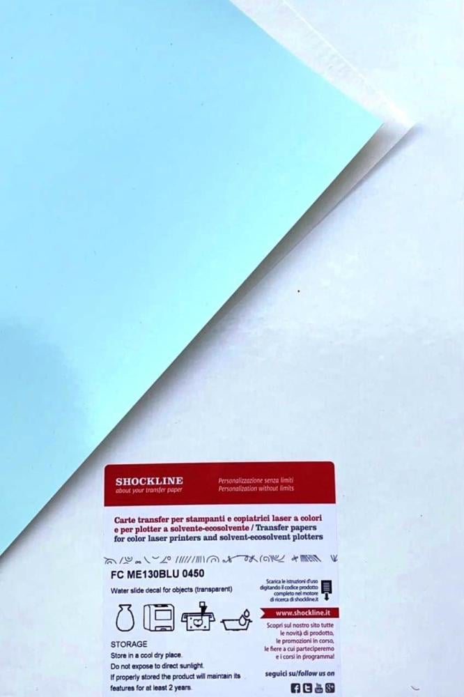 Shockline Italian laser transparent watercolor paper - professional quality for printing — product image 2