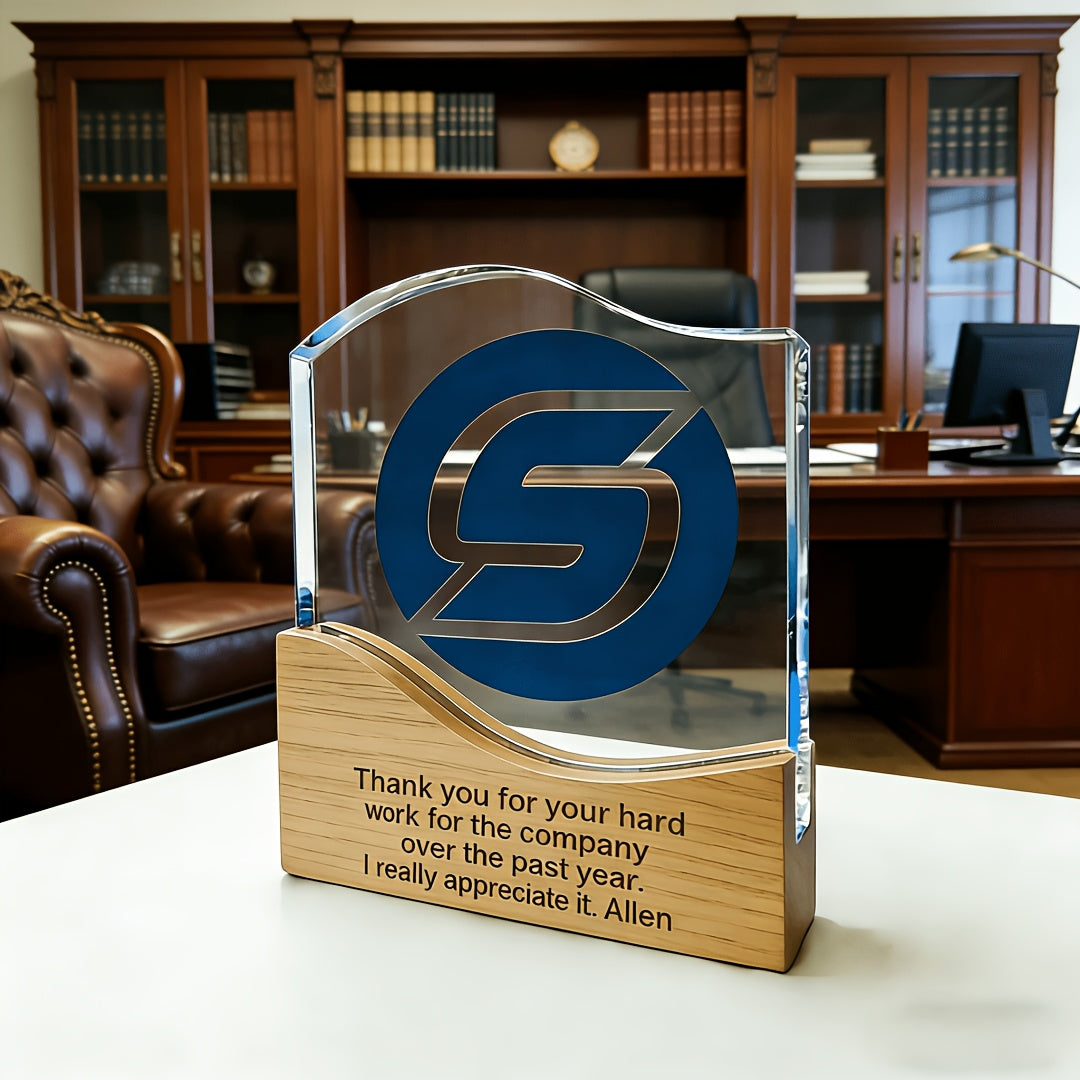 Custom-Printed Corporate Award – Custom Trophy Plaque - Corporate Award Event Plaque - Commemorative Plaque – image 4