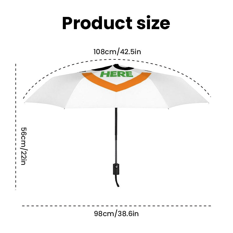 Bespoke Specialized Promotional Product – Custom Mixed Color 8-Rib Folding Umbrella, Portable Compact Foldable Rain – image 3