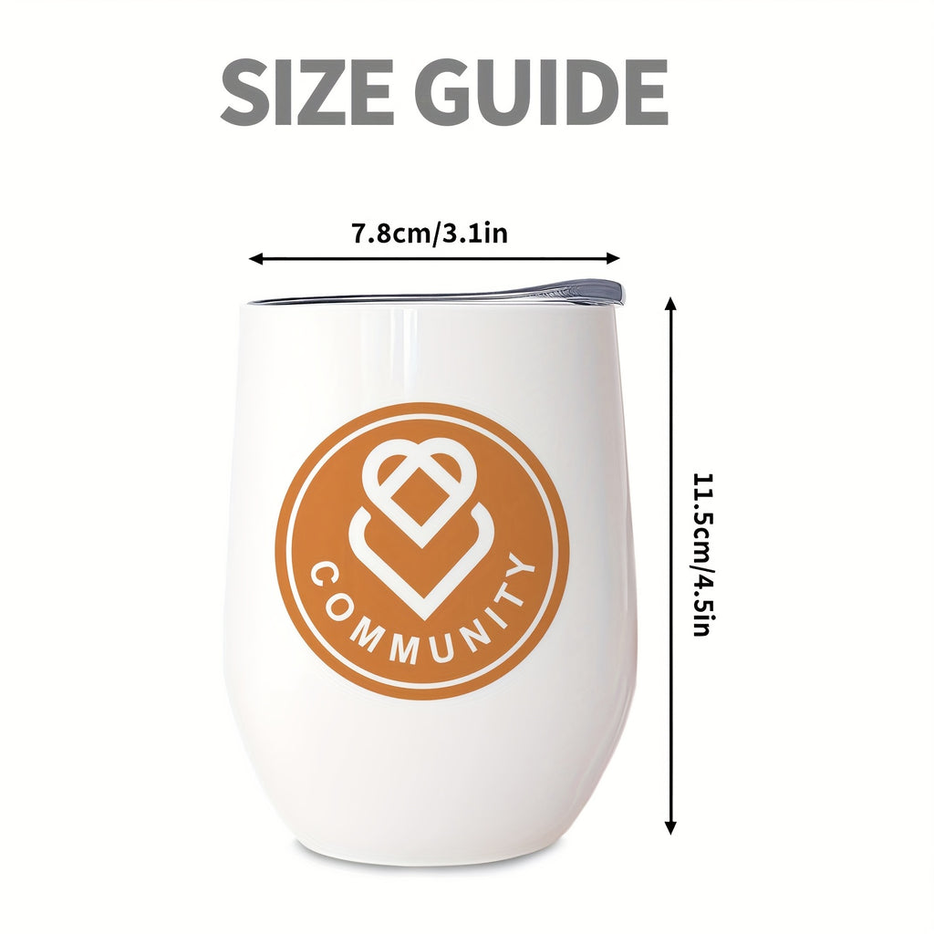 Design-Your-Own Eggshell Cup Insulated Tumbler with Logo, Photo, or Text - Reusable Coffee – Team – image 3