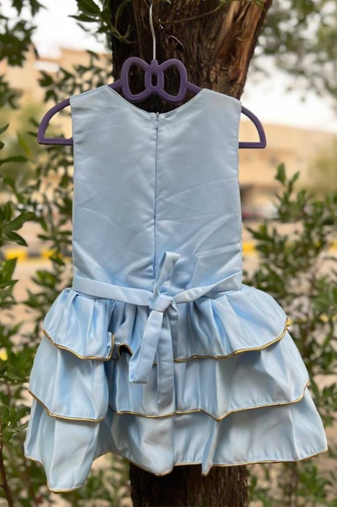 Girls' Ramadan Tiffany embellished dress for a charming Gergean look in 2026 — product image 2