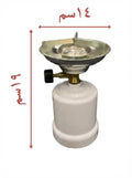 Portable White Davor (Plain) – Gas stove ideal for travel and creative spreads — product image 1
