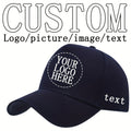 Logo-Ready Logo Apparel – Logo/Text ized Breathable Outdoor Cap - Adjustable Snapback, Logo Printing – image 1