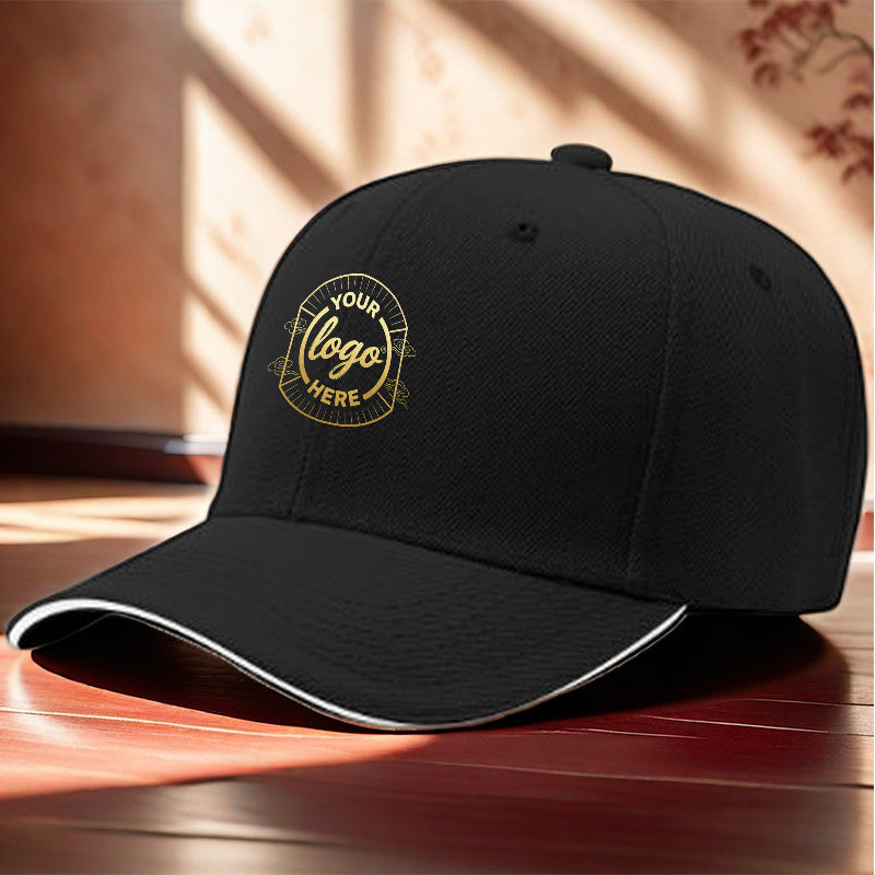 Brand-Forward Custom (D1864) Baseball Cap - Photos/Logos/Text, Company Logos, Team Logos, – Business – image 3