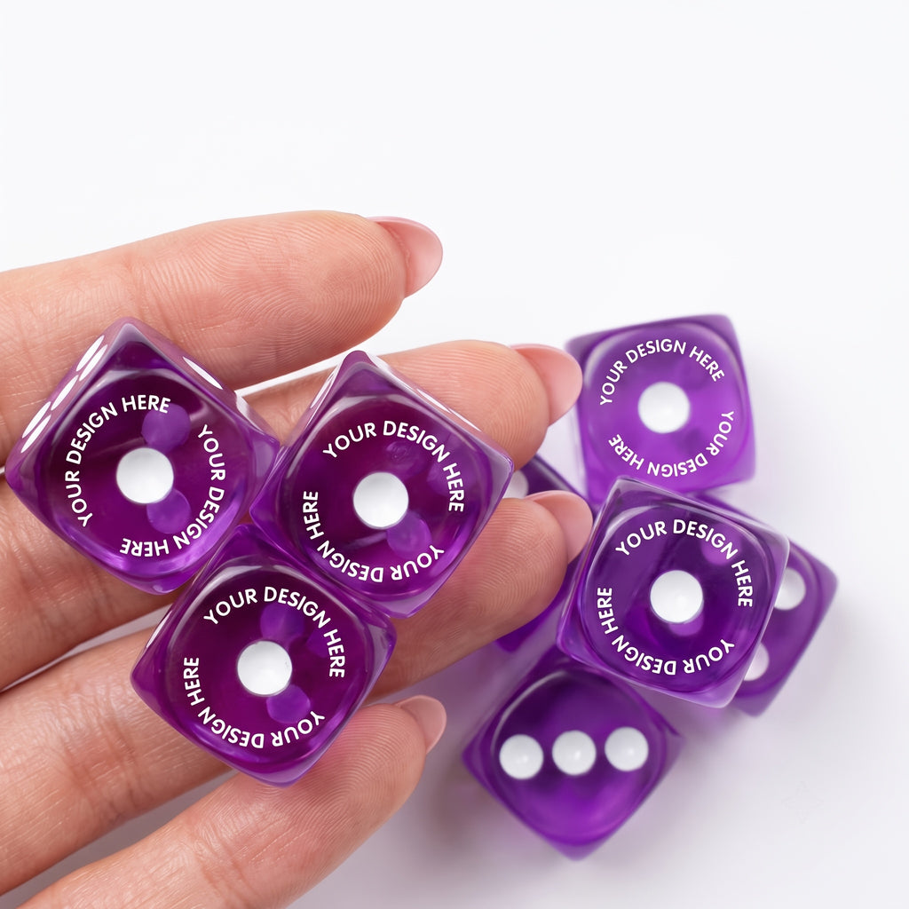 Custom-Printed Event Favor – s Custom Dice Set - Wedding Souvenir Dice, Party Game Dice, Perfect Gifts – image 4