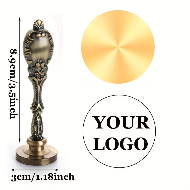 Personalized Wax Seal Stamp with Custom Logo or Design - image 2