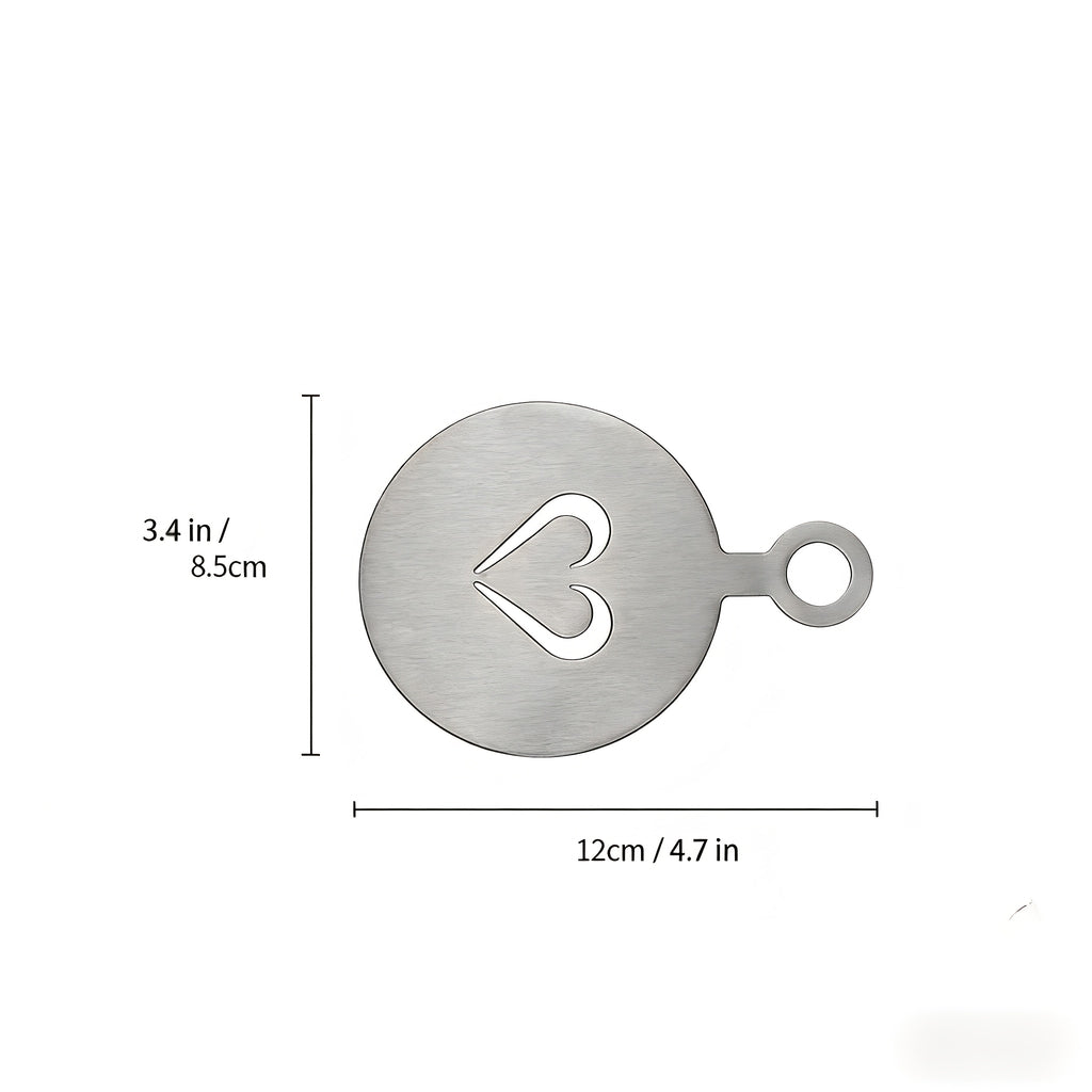 Design-Your-Own Coffee Art Stencil with Custom Logo or Design - image 2