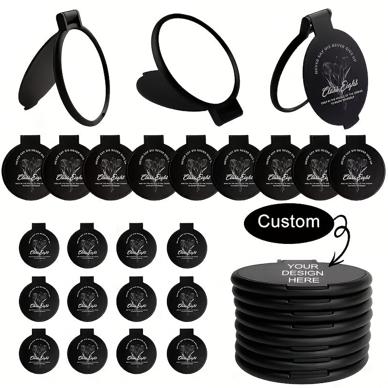 Logo-Ready Pocket Mirror with Custom Logo or Design - image 2