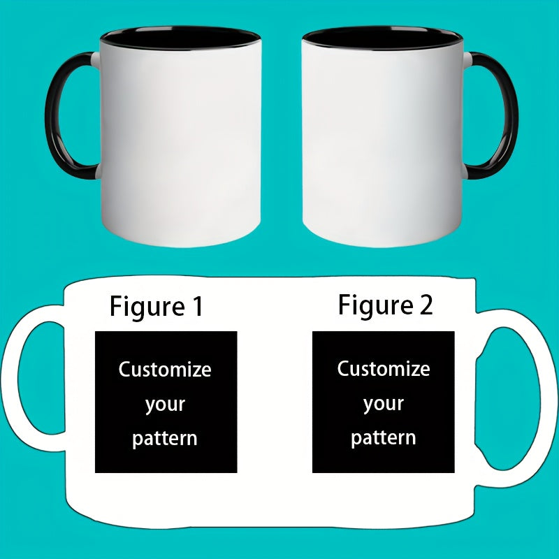 Signature 11Oz Ceramic Coffee Mug -, Reusable, Durable High-Quality Material with – Custom – image 3