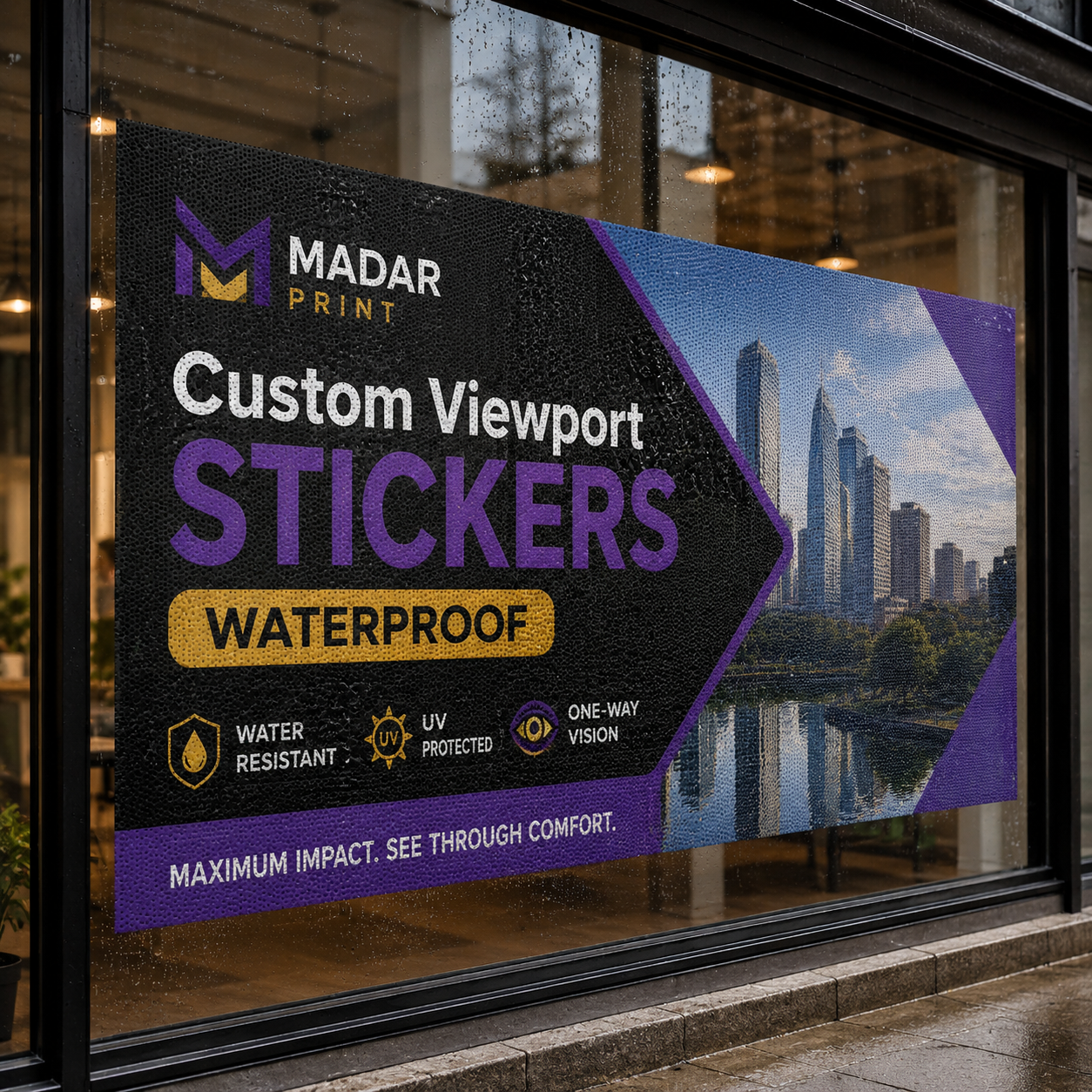 Custom Waterproof Stickers - Waterproof