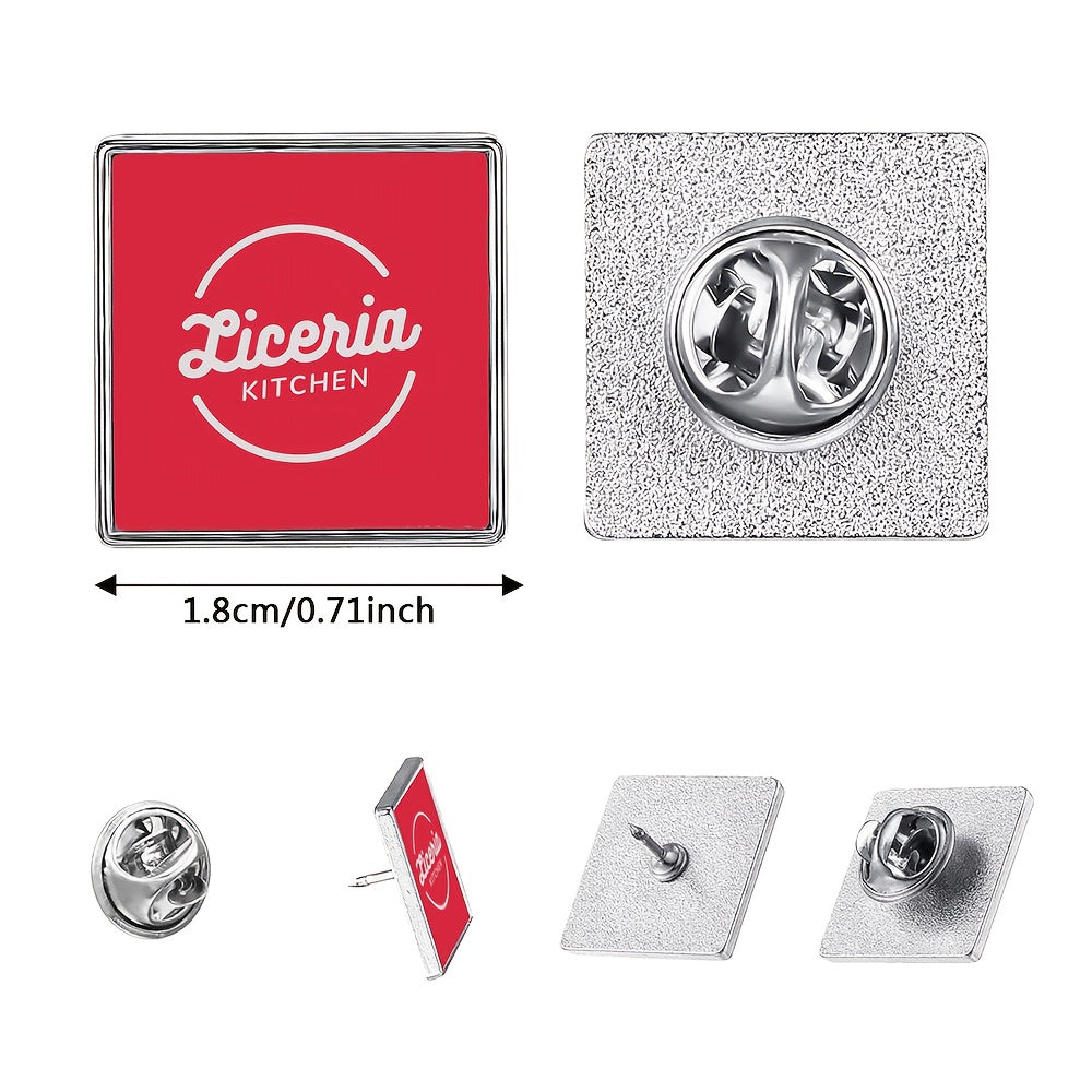 Design-Your-Own Custom 1pc Sublimation Custom Silvery Metal Cufflink Badge Brooch Hot – Team – image 4