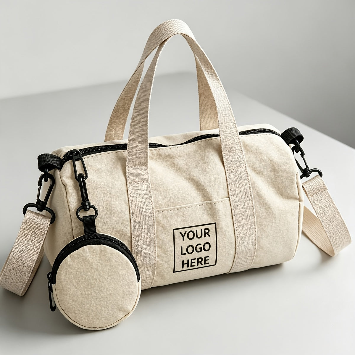 Pattern Sports Luggage Bag with Photo, Text, and Logo, Lightweight Handheld | Promotional Branded – image 2